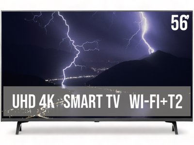 Телевізор LED Smart TV 56' діагональ UHD TV 012203 фото