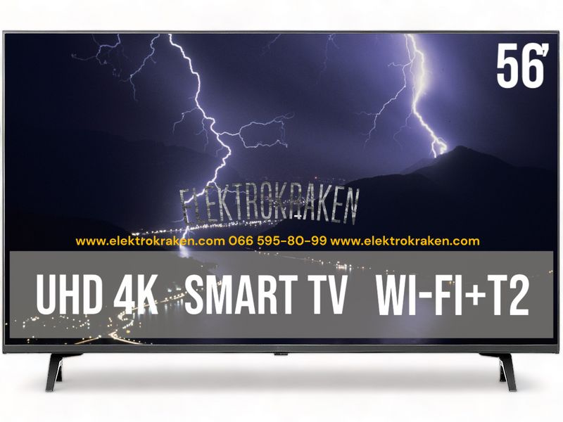 Телевизор LED Smart TV 56' диагональ UHD TV 012203 фото