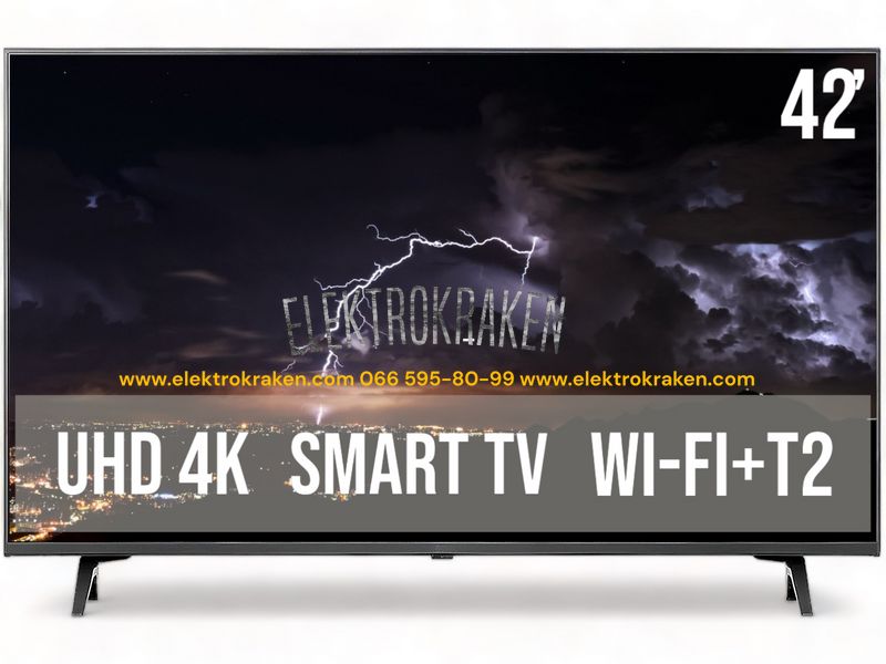 Телевизор LED Smart TV 42' диагональ UHDTV 012204 фото