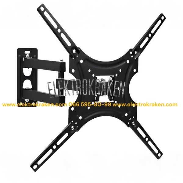 Кронштейн для телевізора 14"-55", Кріплення для телевізора з поворотом 0122098 фото