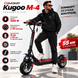 Електросамокат Kugoo M4 Pro (1000W, 48V, 18Ah) з сидінням - Чорний EK380-00411 фото 2