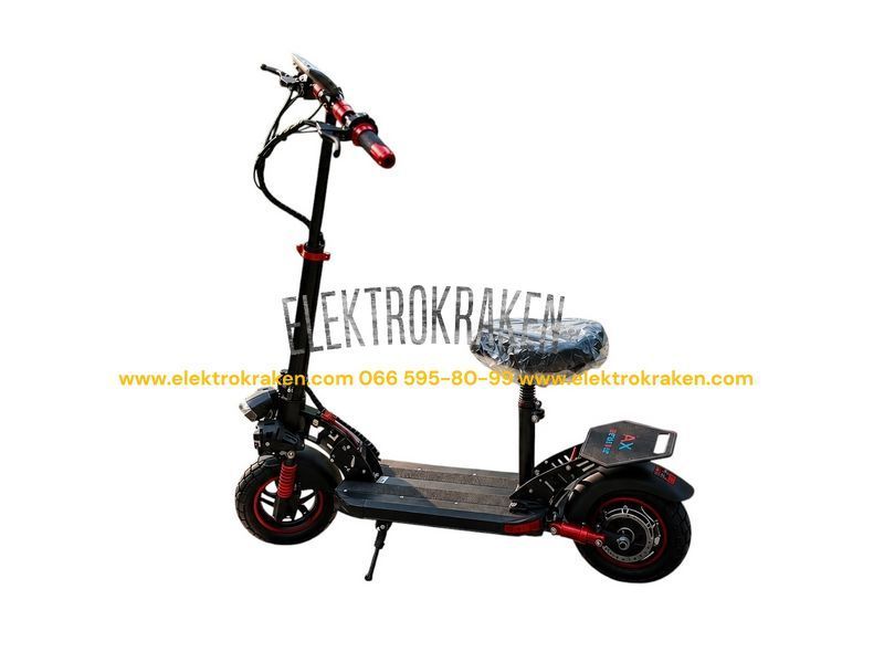 Електросамокат AX T16 1200W 48V 21Ah | До 60 км/год | Запас ходу до 55 км AXT16390 фото