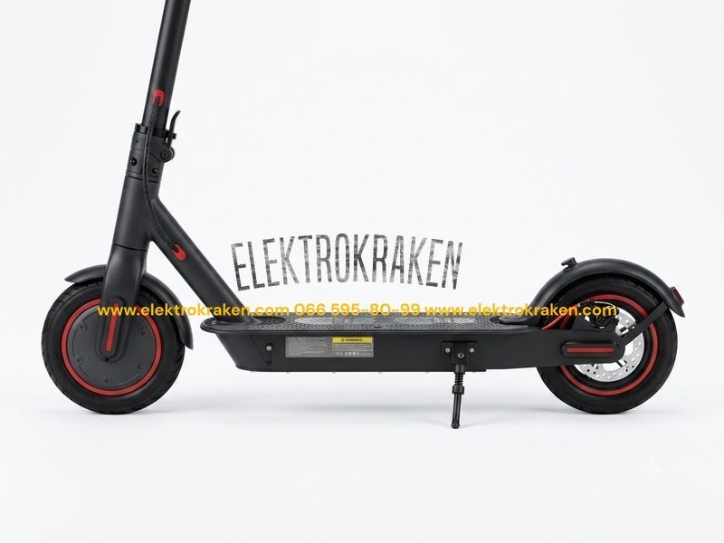Електросамокат міський (450W, 15000 mAh, до 30 км) &mdash; Чорний EK205-0411 фото