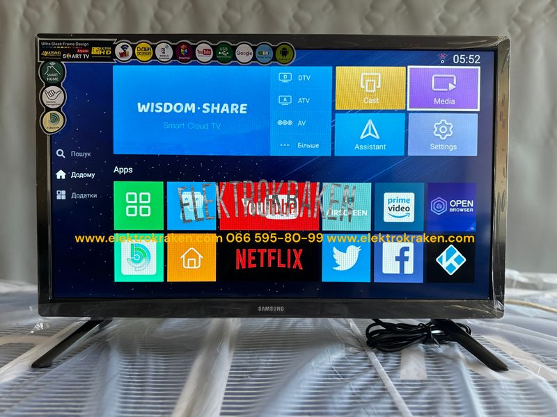 Samsung TV 24 - SmartTV, T2, FullHD 10245400 фото